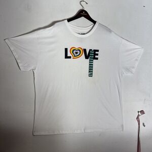 The Phluid Project Adult Unisex Short Sleeve Graphic Pride Crewneck T-Shirt 3 XL